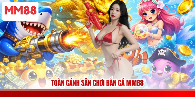 Toàn cảnh sân chơi Bắn Cá MM88