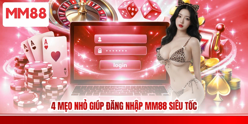 4 mẹo nhỏ giúp Đăng nhập MM88 siêu tốc
