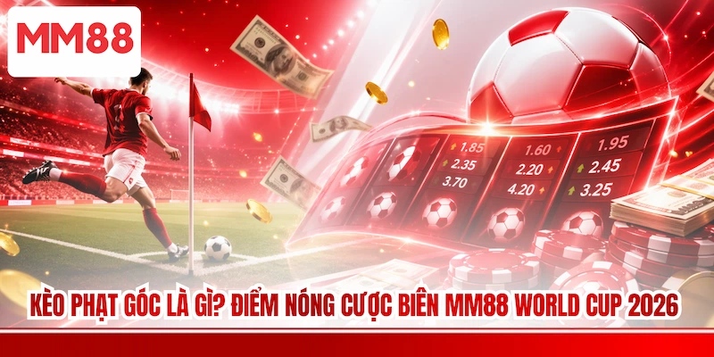 Kèo Phạt Góc Là Gì? Điểm Nóng Cược Biên MM88 World Cup 2026